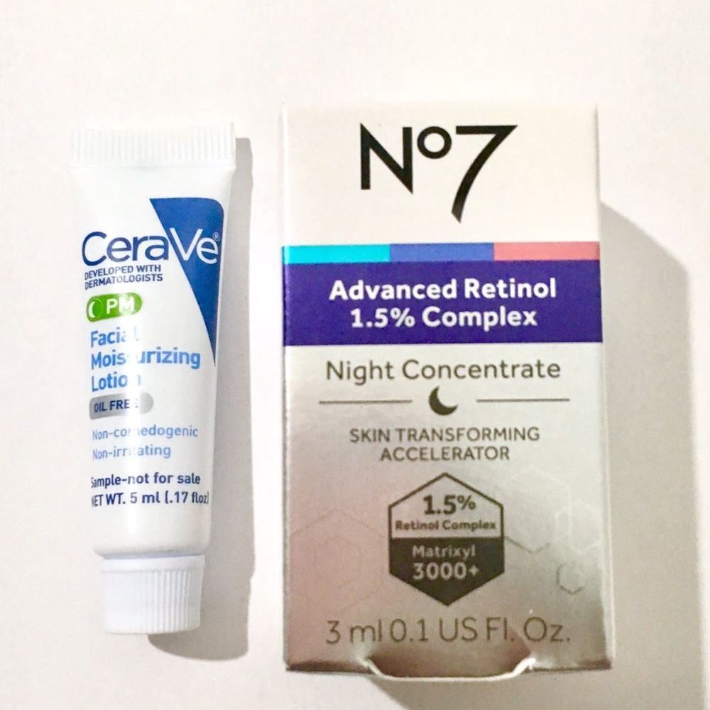 No 7 Retinol 1.5% Complex CeraVe PM Facial Lotion